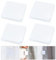 FAVENGO 4 Pcs Pinzas para Cortinas de Ducha Clips Ducha Pinza Sujeta Cortinas Pinza Cortina Ducha Clips Cortina Ducha Accesorios de Baño para Sujetar Cortinas del Baño para Ducha, Blanco