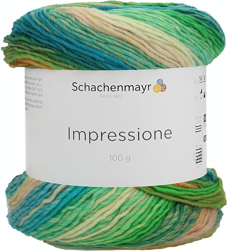 Schachenmayr 9807593-00082 Handstrickgarne, 75% Schurwolle, 25% Polyamid, Spirit color, onesize, 290 Meter