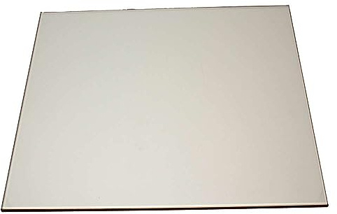 Feuerfestes Kaminglas nach Maß | Ofenglas für alle Größen - (680,00 EUR/qm) - 467 mm x 350 mm