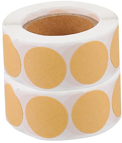 GRIRIW Runde Aufkleber 2,5cm Selbstklebend Beschreibbar Oberfläche Für Flaschen Büro Klassifizierung Geschenk