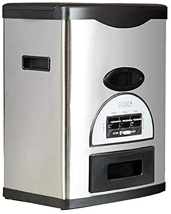 Automatic Metering Rice Dispenser - Stainless Steel Cereal Container For Beans And Rice Storage - Keep Food Fresh With Moisture-Proof Bin