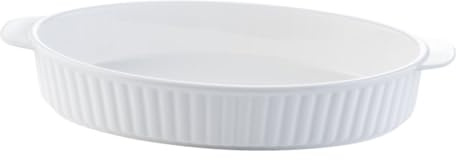 RORPOIR Amphora-backschale Backen Ovale Auflaufform Lasagnepfanne Auflaufformen Backformen Blech Laib Brot Pfanne Küchenwaren Brotbackform Ovale Speiseteller Käse Weiß Keramik Ofen Würze