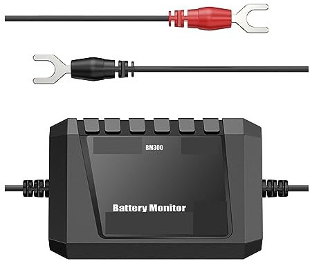 KOROBIE Batterietestgerät BM300 Autobatterietester für LKW, Marine, Motorrad, SUV, Boot