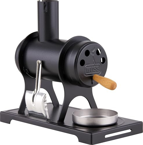 Erzgebirge Palast Huss Räucherkerzen Räucherofen - Werkstattofen schwarz - 11 cm