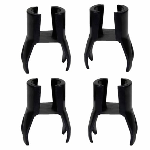 4 Pcs 4-Claw Golf Ball Retriever - Golf Ball Picker Upper with Claw Put On Putter Grip, Back Saver for Easy Pick Up,golf ball pick up for putter