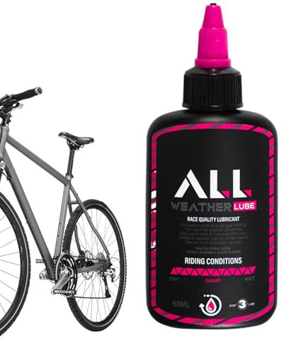 Olio Per Catena Bici | Lubrificante Protettivo Anti Ruggine,50ml Lubrificante Penetrante Contro Rumore e Scorrimento Fluido per Bici da Strada e Montagna