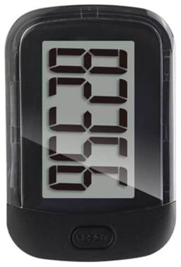 SHOOYIO Podomètre facile à utiliser pour homme et femme seniors marche jogging sans connexion smartphone compteur de pas