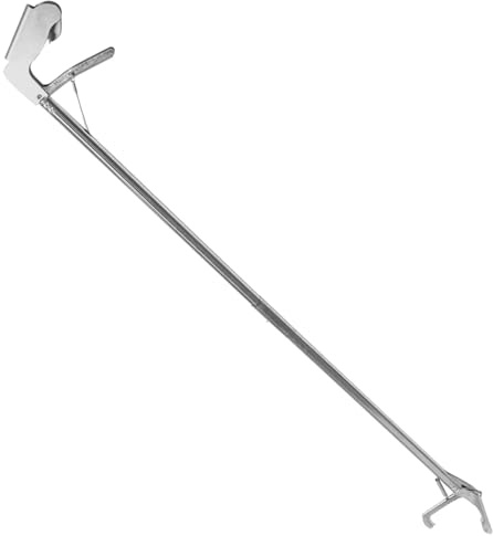 GALPADA Pinzas para Captura de Serpientes de Acero Inoxidable Plegables con Diseño Antideslizante y Bloqueo Herramienta Útil para Reptiles Jardín y Caza Segura