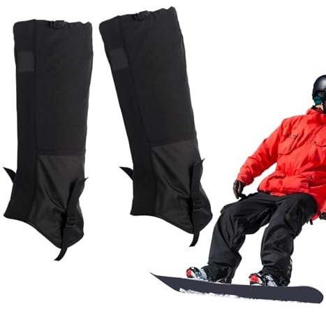 Generisch Polainas para botas – Protector de serpiente impermeable – Protector de piernas ajustable Unisex Verano Invierno | Guata al aire libre Escalada Nieve
