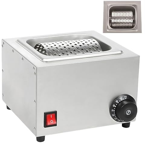 Tartineur À Beurre Chauffante, Roulette En Acier Inoxydable, Rouleaux De 14,5 X 10,5 Cm, Anti-Brûlure, Température Constante De 0 À 100 °C, Idéale Pour Tartiner Hamburgers, Pain Et Sandwichs