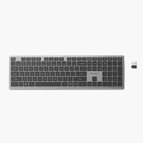 Kensington KB535 EQ Rechargeable Full Size Silent Wireless Keyboard