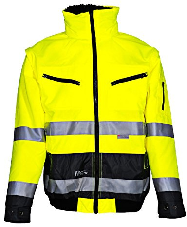 Prevent 174ZG - Giacca da pilota, colore: Giallo fluorescente