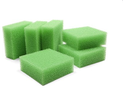 LTWHOME Medium Filterschwamm Aquarium Passend für Juwel Standard/BioFlow 6.0 / L(6 Stück)