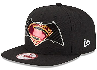 New Era 9Fifty Snapback Cap - Batman v Superman Noir