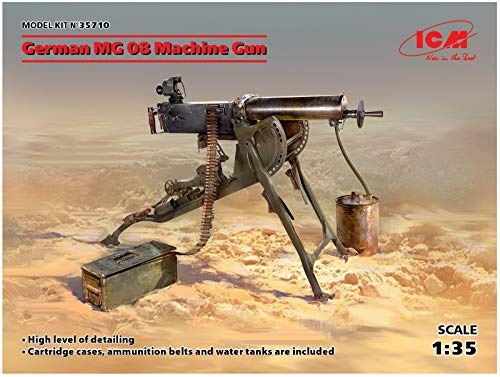 ICM ICM35710 Maschinengewehr 1:35-German MG08