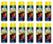 Deco Color 12er Sparpack (1 Karton) Lackspray glänzend 400ml RAL gelb glanz RAL 1023