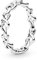 PANDORA Knotenherzen Ring aus Sterling-Silber aus der PANDORA Moments Kollektion, Größe: 56, 198018-56