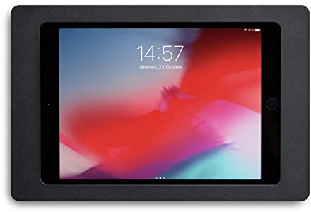 Displine Companion diebstahlsichere Wandhalterung kompatibel mit iPad 10,2 Zoll, schwarz