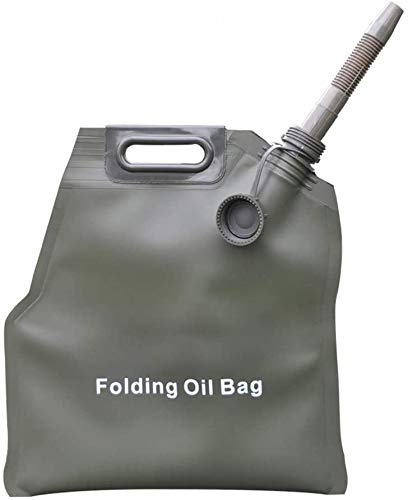 Auto Moto jerrican, Sac Essence Pliant, Réservoirs de Carburant Pliable Essence Gaz Diesel Carburant Essence Can,30L