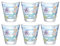 LEONARDO Bambini Avventura 044418 Lot de 6 gobelets pour enfant, avec motif, en verre de qualité supérieure, taille S, capacité 215 ml, passe au lave-vaisselle, robustes, motif mer