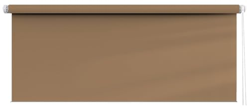 Verdunkelungsrollo 30 x 100 cm, Sichtschutz und Sonnenschutz Blickdicht, Rollos Für Fenster Innen, mit Aluminium-Schienen, für Fenster und Tür, Taupe