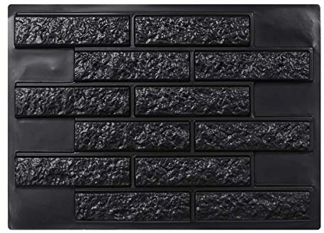 MIFANI Mosaiksteine ​​Pflasterform Kunststoffformen Wand Beton Gips Garten Haus Wand Steinfliesen Steinform Zement Ziegel Maker Form Dekorativ