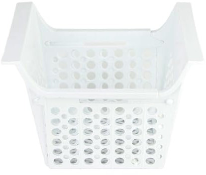 ANKROYU Shelf Basket, 10 to 15KG Loading PP Storage Rack Deep Freezer Organizer, Chest Freezer Basket with Handle Chest Freezer Accessory for Kitchen (Small Size)