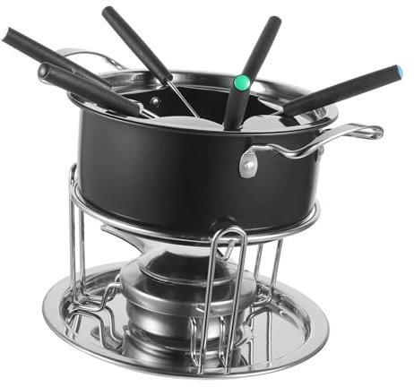 LALADEFIEE Juego De Olla De Acero Inoxidable para Derretir Chocolate Y Queso Antiadherente Adecuado para Cocinar En Casa