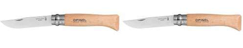 OPINEL O123080 Taschenmesser, S, Hartholz Braun, N°8