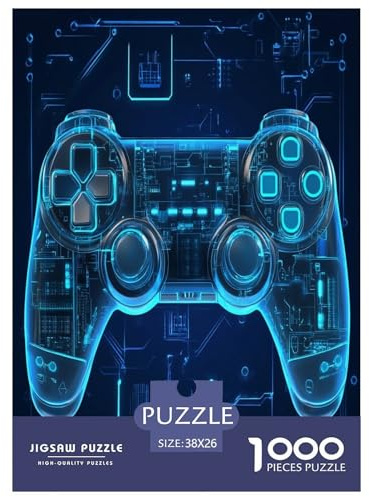 Spieler Puzzles 1000 Teile Schwer Puzzle Spielzeug Lernspiel Impossible Herausforderung Spielzeug Für Erwachsene Und Kinder Ab 14 Jahren 38x26cm/1000pcs