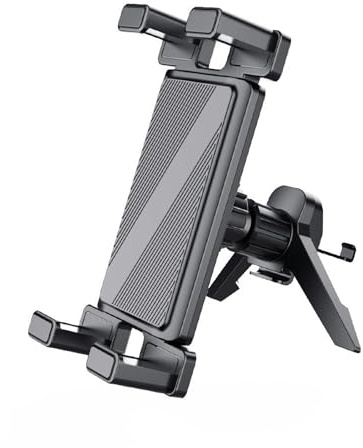 Support de téléphone réglable pour grille d'aération de voiture pour grands écrans, poignée antidérapante, rotation à 360 degrés pour tablettes et appareils mobiles Support de tablette de voiture