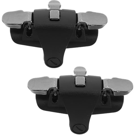 Zerodeko Manette de Jeu Mobile avec Gâchettes en Alliage C10 pour Téléphones Portables, 2 Pièces, Déclencheur Précis, Ergonomique, Compatible Smartphones pour Gaming Mobile Professionnel