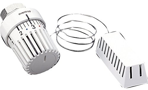Oventrop Thermostat Uni LH mit Fernfühler, weiß Kapillarrohr 2000 mm, ohne Nullstellung