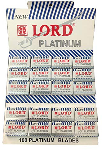 100 Lord Platinum Rasierklingen
