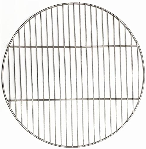 DWD ® Premium Stainless Steel Grill Cooking Grill Grates with handles 60cm, 80cm Half Round, 60cm & 80cm Round for Fire pits, Barbecue Grill Grate (Round 60cm Grill Plate (63cm))