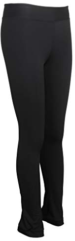 Milageto Eiskunstlauf Training Lange Hosen Damen Warme Strumpfhosen Hosen, 2XL