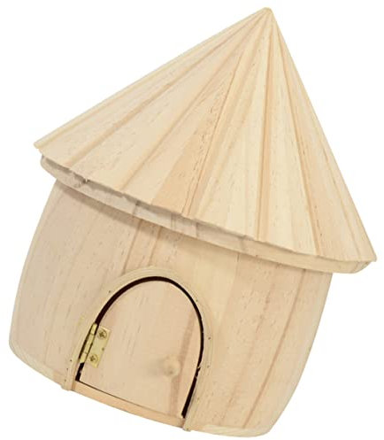 BCOATH Ornement Bois De Maison Style Chalet Décoration Bois Unique Pour Maison Objet De Rangement Créatif Pour Salon Chambre