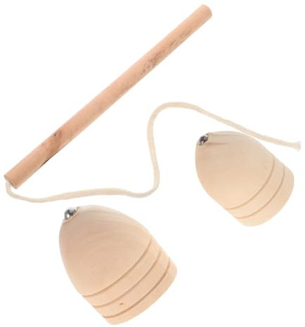 Alasum Holz Kreisel Vintage Spielzeug mit Schnur für Kinder und Handbemalt Outdoor Kreiselspielzeug für Familienunterhaltung