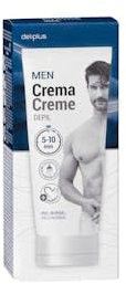 Crema depilatoria hombre piel normal bajo la ducha incluye manopla Bote 200 ml