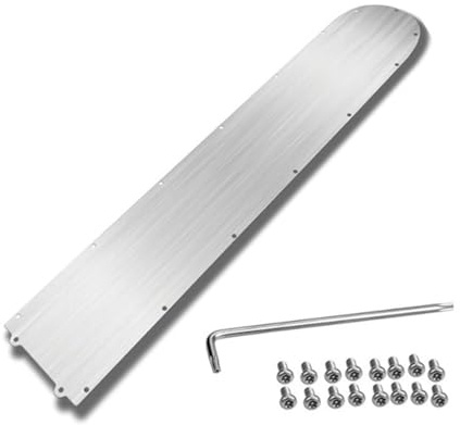 FUUGlan 1Set Electric Scooters Chassis Protecting Stainless Steel Battery Bottom Covers For Electric Kicks Scooters