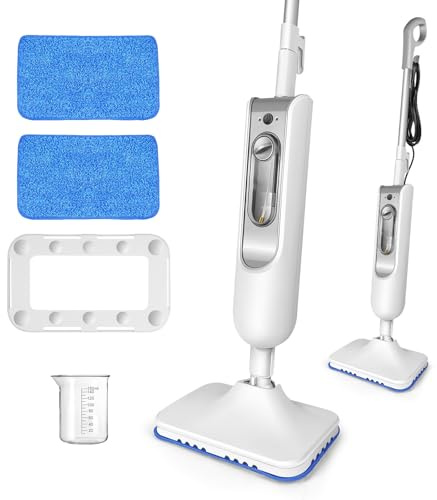 Dampfmop & Handheld-Dampfreiniger Mehrzwecksystem für Böden, Teppiche, Fenster, Polster, Küchen & Bäder