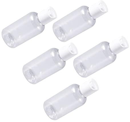 Veemoon 15 pezzi Bottiglie Viaggio Riutilizzabili Contenitori per Shampoo Lozione e Detergente per Organizzazione Viaggio Materiale Colore Casuale Colore Casuale