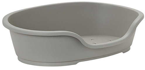 SHARPLES PET-780081 Do Not Disturb Plastic Dog Bed No4 Warm Grey (70cm)