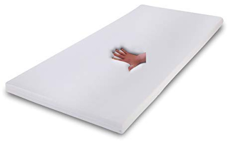 Gel/Gelschaum Matratzen Topper Relax Höhe 4 oder 5 cm, 80/90 / 100 x 190/200 cm Auflage für Matratze, Memory Schaum Matratzenauflage Soft/weich inkl. Baumwollbezug Gelauflage günstig