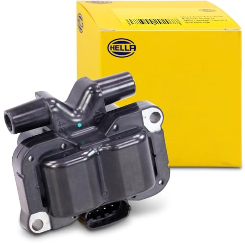 HELLA 5Da 193 175-661 Bobine D'Allumage - 12V - 4Pôle - Bloc Bobine - Vissé