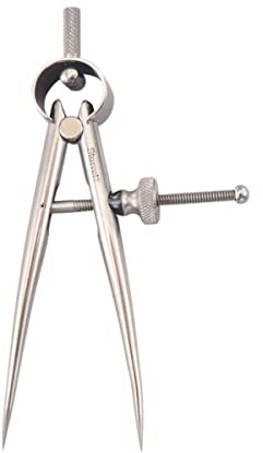 Starrett 277-3 3-Werkzeugmacher-Federteiler mit runden Beinen und massiver Mutter