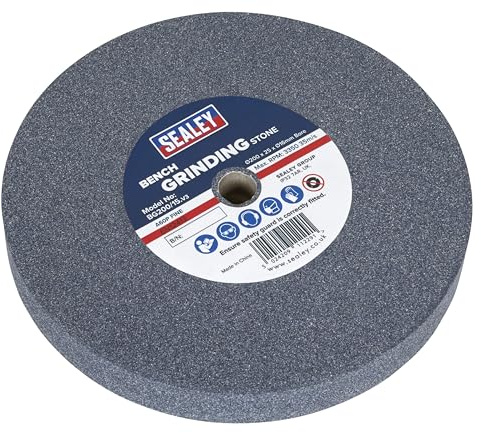 SEALEY BG200/15 x 200 x 200 x 25 mm 16 mm Alésage A60p fine Pierre de meulage