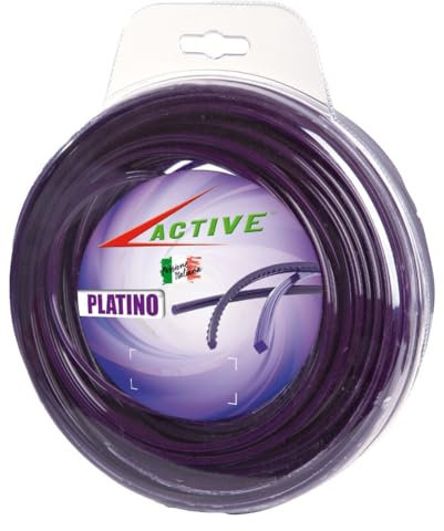 FILO DECESPUGLIATORE ACTIVE - FILO RICAMBIO SEGHETTATO 4 MM BOBINA 2 KG - 120 MT