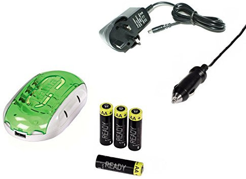 Ex-Pro Emergency USB Compact Portable Power Bank inc 4x AA Batteries IDEAL FOR Smartphones, Tablets, Mobile, Iphone, Android