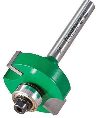 Trend CraftPro Slotting Router Cutter 1/4 In Shank, Tungsten Carbide Tipped | Accurate Slotting With 12.7 mm Cutting Depth, 9.5 mm Groove Depth And Durable Tungsten Carbide Tipped Edges, C147X1/4TC